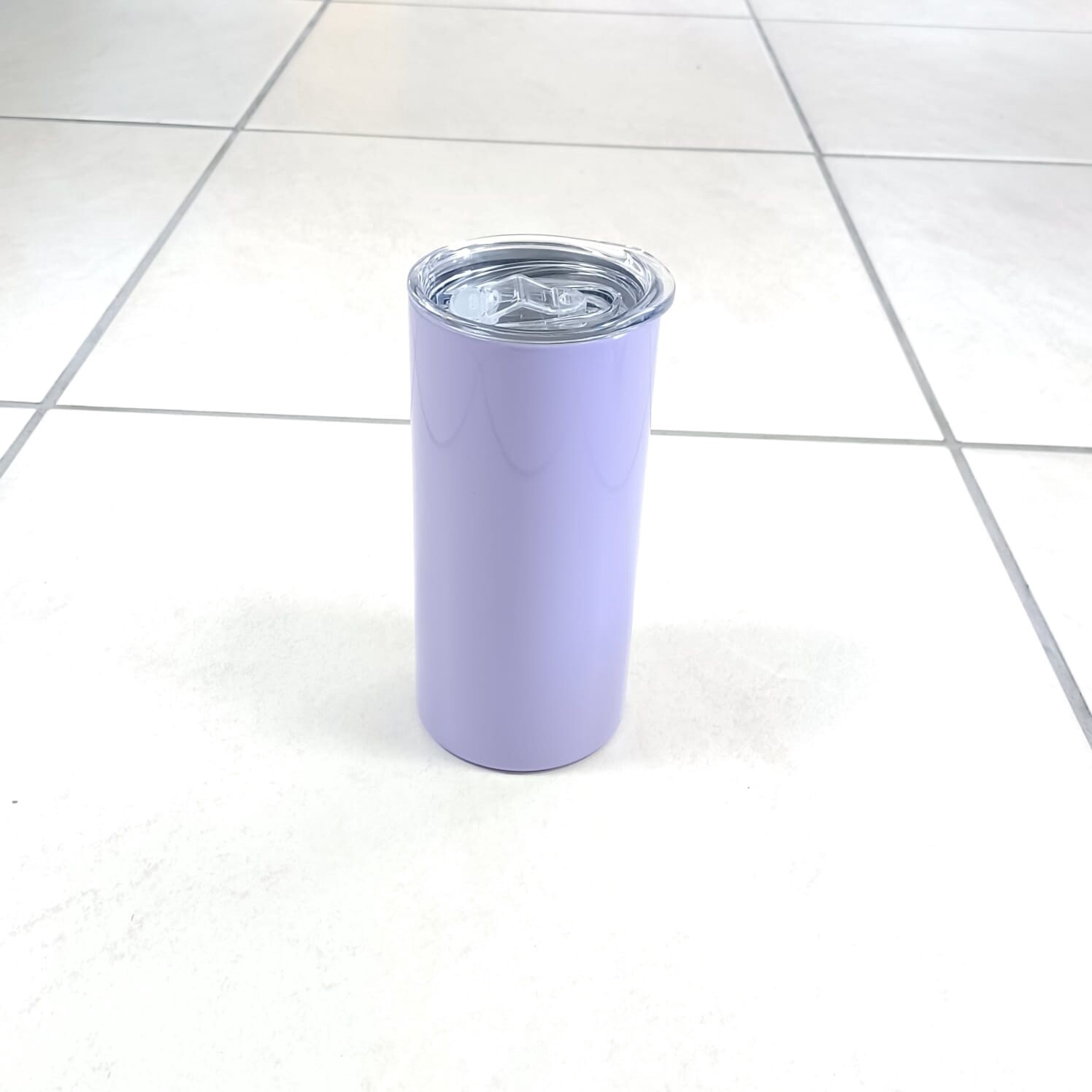 Sublimation Purple 15oz Skinny Stainless Steel Mug