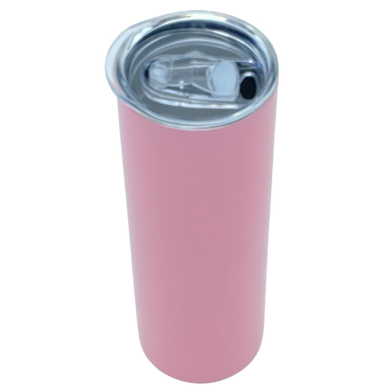 Skinny 20oz Stainless Steel Tumbler - Pink
