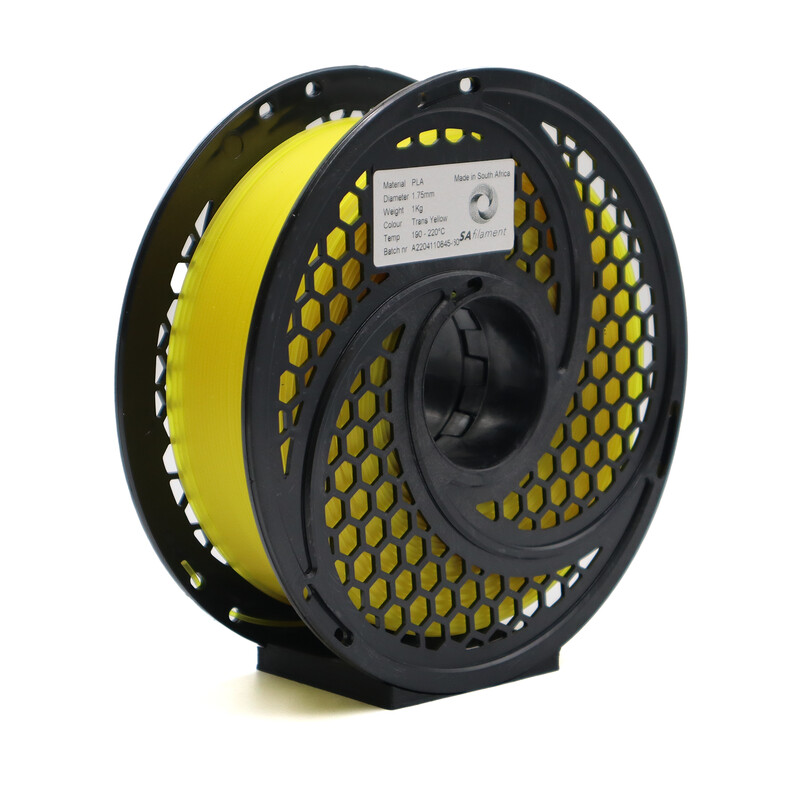 SA Filament Translucent PLA 1kg (1.75mm) Translucent Yellow