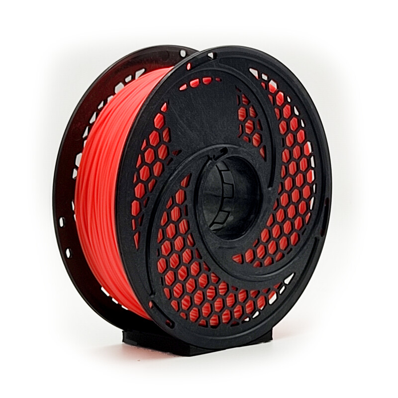 SA Filament UV Neon PLA 1kg (1.75mm) Neon Fire Red