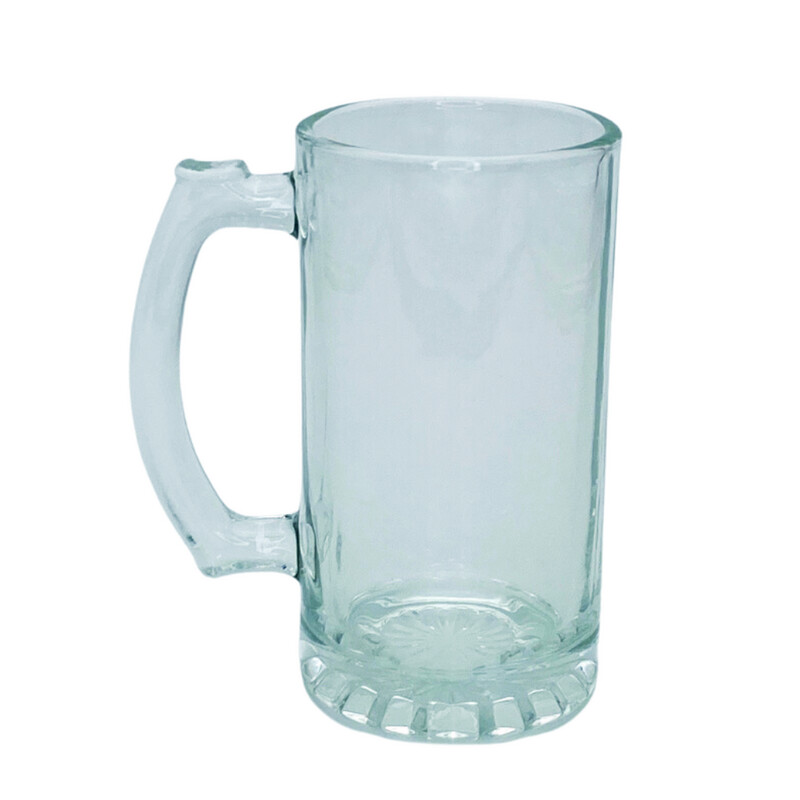 16oz Beer mug plain glass - Single