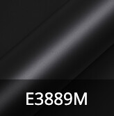 Vinyl ( HEXIS ) Ecotac E3000 Series - Matt, Colour: E3889M - Coal Black