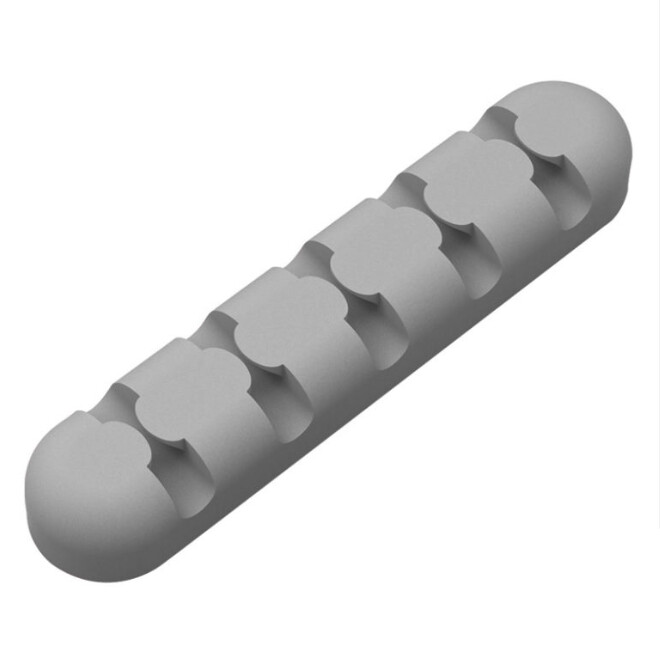 Orico 5 Slot Desktop Cable Management Clip - Grey
