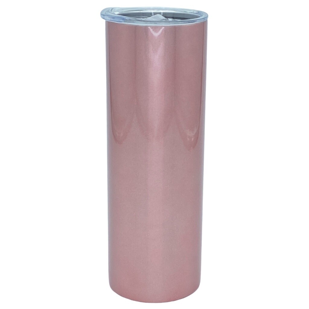 Skinny 20oz Stainless Steel Tumbler - Rose Gold