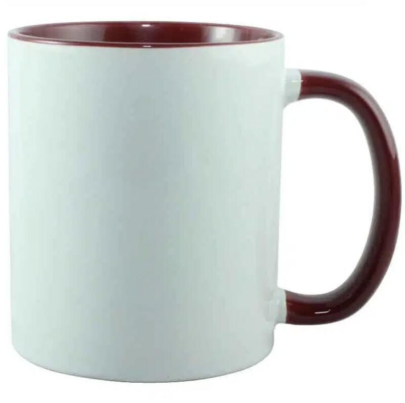 Sublimation Mug ( Two Tone ) Maroon Single