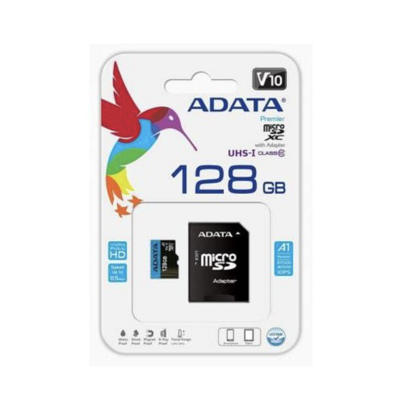 Adata Class 10 Micro SDXC 128GB +Adaptor