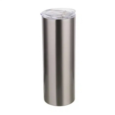 Sublimation Silver 15oz Skinny Stainless Steel Mug