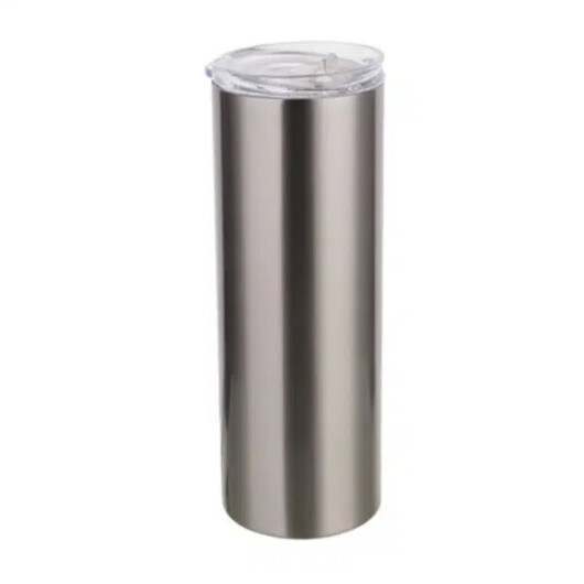Sublimation Silver 15oz Skinny Stainless Steel Mug