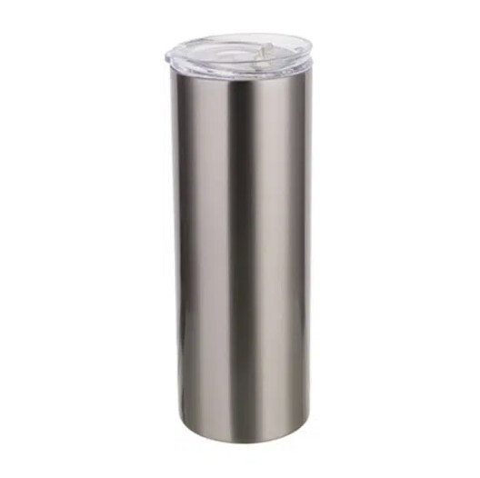 Skinny 20oz Stainless Steel Tumbler - Silver