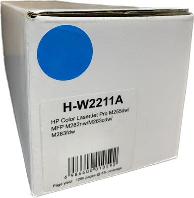 HP W2211A/207A Cyan Toner Compatible