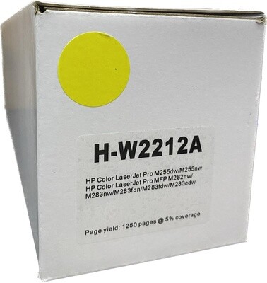 HP W2212A/207A Yellow Toner Compatible