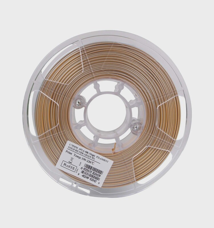 eSun eSilk PLA - 1.75mm - Magic Gold Silver - 1kg