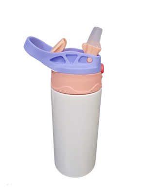 Sublimation Pink Sippy Cup - 350ml