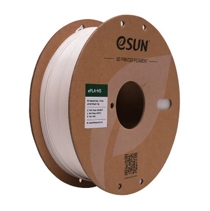 eSun ePLA-HighSpeed - White - 1.75 - 1kg