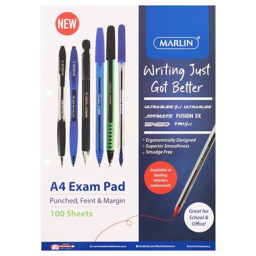 Book A4 100 Page Examination Pad