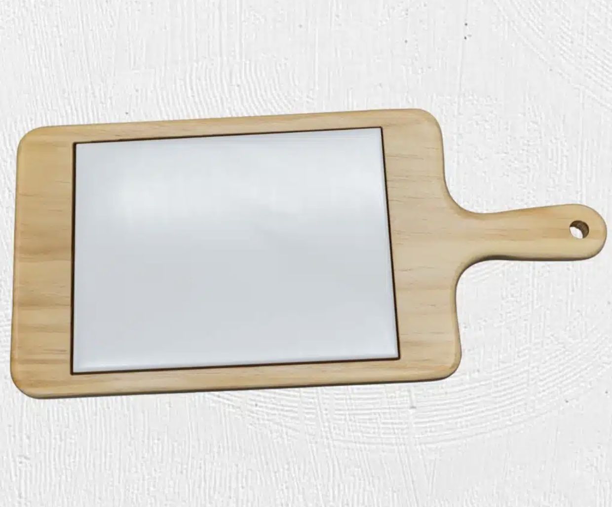 Rectangle Platter Plate with Tile