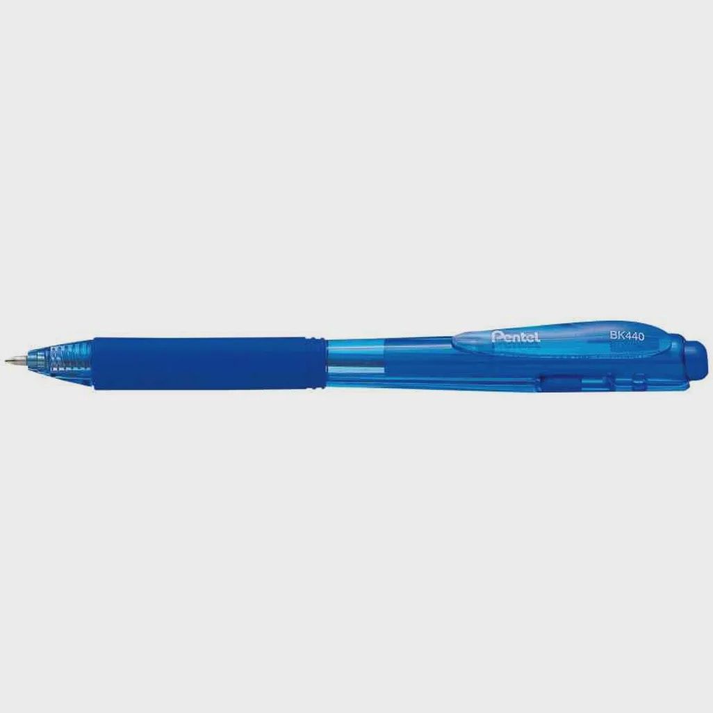 Pen Pentel Retractable Ball BK440 / Light Blue