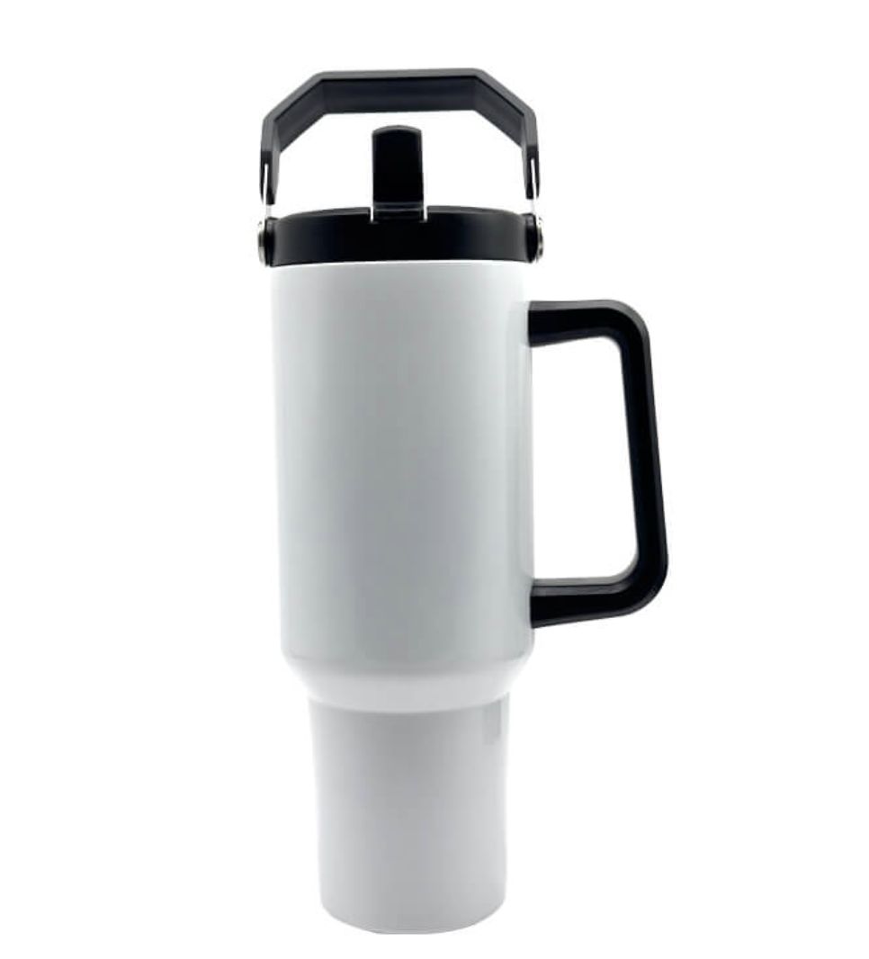 Sublimation 40oz White Stainless Steel Tumbler