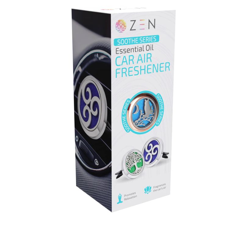 ZEN Soothe series Car Air Freshener - Circular