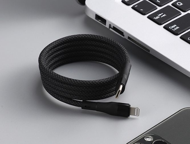 Magnetic Fast Charging Cable - Type C to Type C - 1m