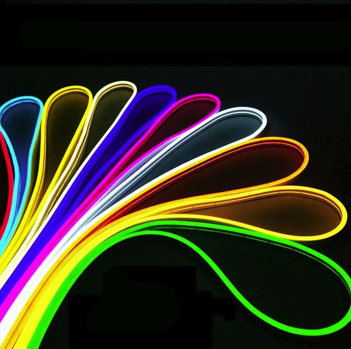 Silicone Neon Flexible Light Strips - 5m