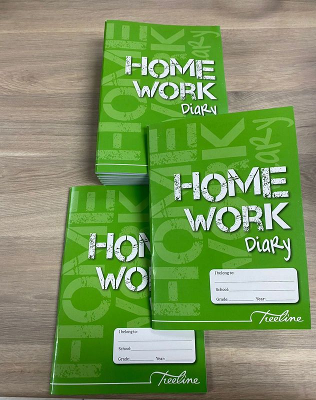 A5 Homework Diary - 88 page