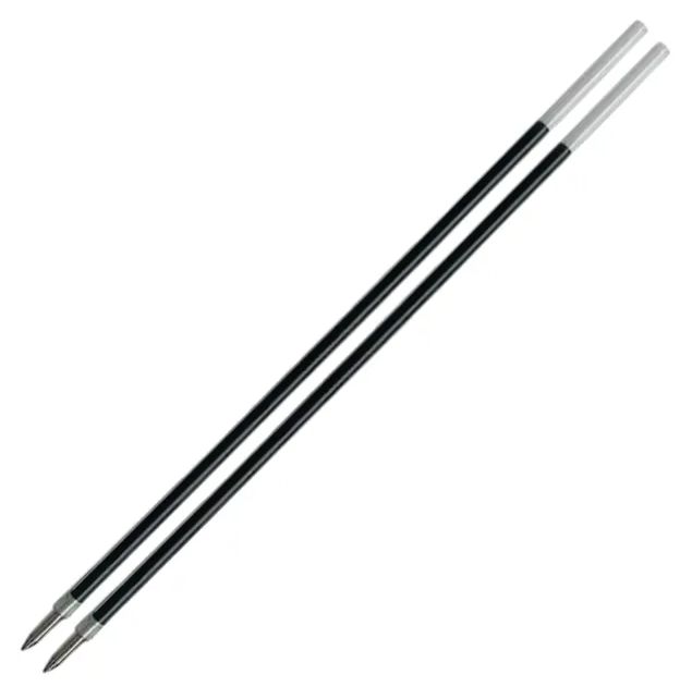 Pentel Superb BK70/BK77/BK80/BK101 Refill - Black - 2 Pack
