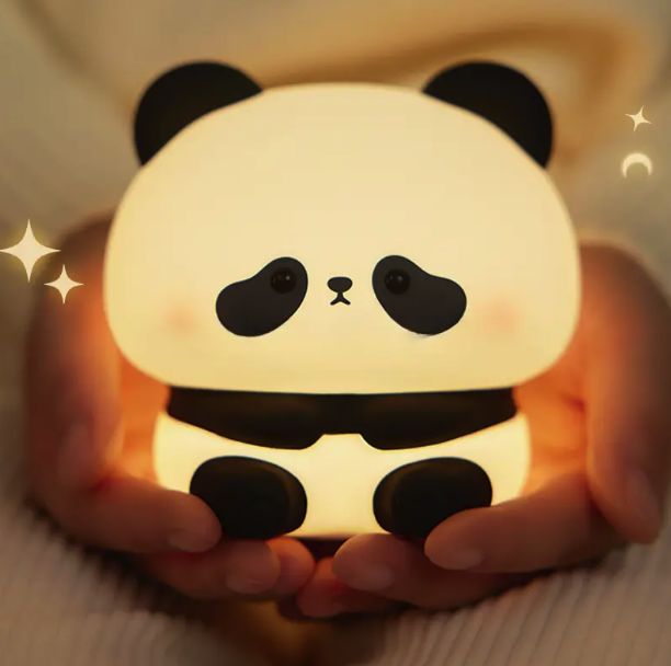 Panda Silicone Night Light - Rechargeable