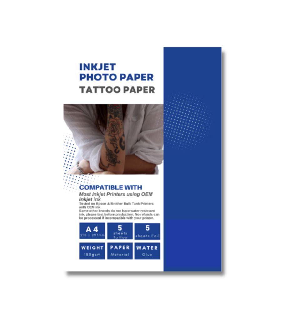 Tattoo Paper - 5 Sheets