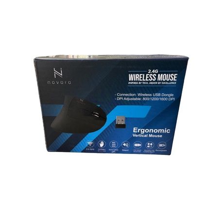 Novaro Vertical Rechargeable Mouse