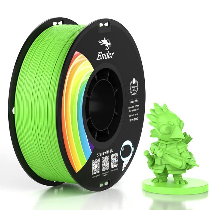 Ender PLA+ Filament Apple Green