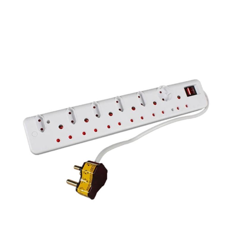 Ellies 12 Way High Surge Multiplug 0.5M