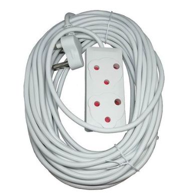 Ellies Side by Side Light Duty Extension Lead-20M