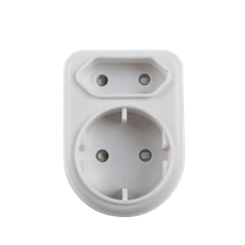 Ellies 2 Way Adaptor With Schuko
