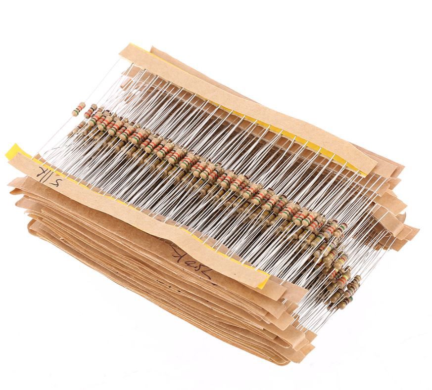 1/4W Carbon Film Resistors - 860 piece