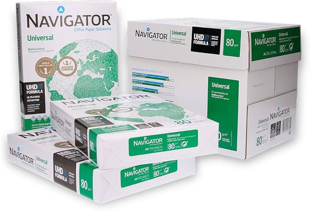 Paper Navigator (White) A4 - 80gsm - Ream
