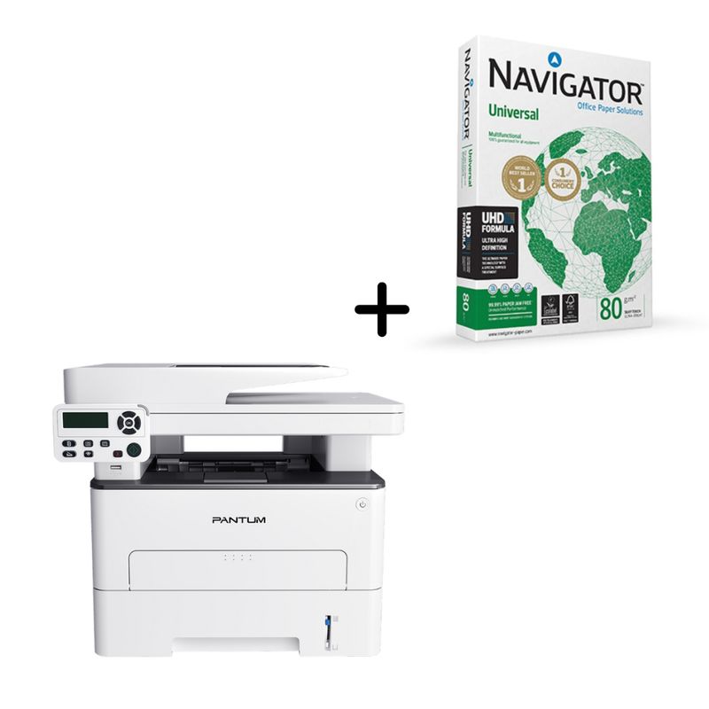 Pantum ( M 7105 DN ) 3 In 1 - Mono Laser + Paper Combo