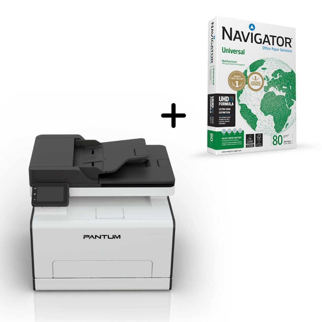 Pantum CM2105ADW Colour Laser 3 in 1 Multi Function Printer + Paper Combo