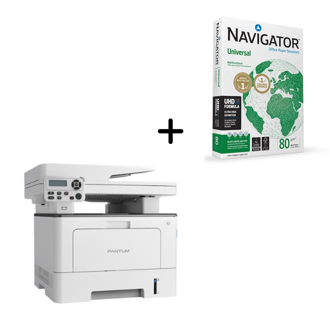 Pantum ( BM 5100 ADW ) 3 In 1 Mono Laser + Paper Combo
