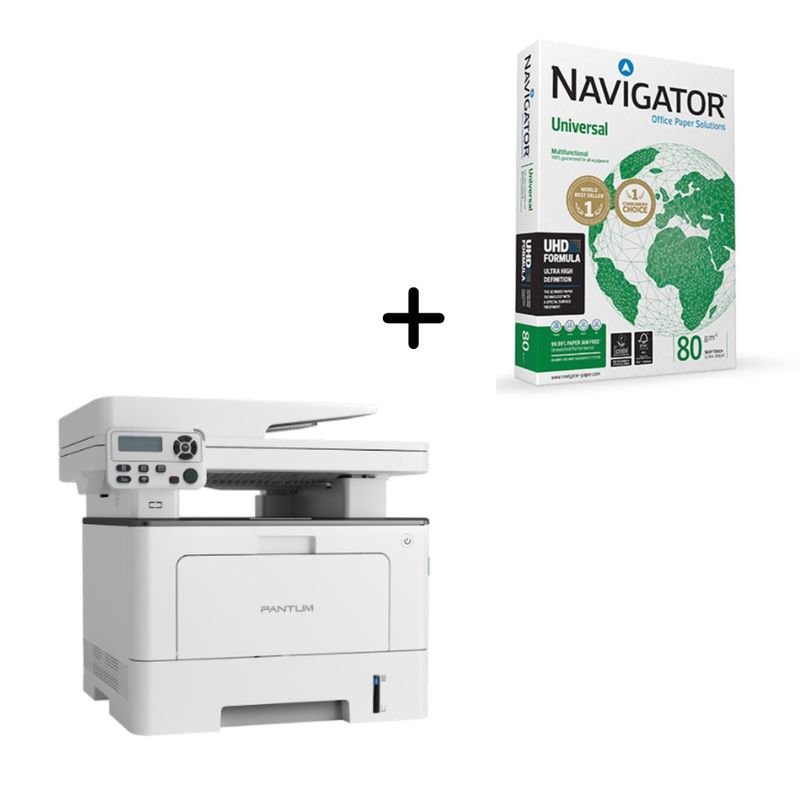 Pantum ( BM 5100 ADW ) 3 In 1 Mono Laser + Paper Combo