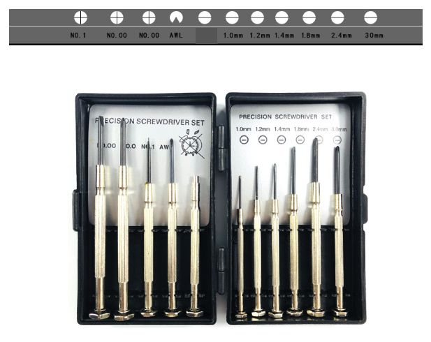 Precision Screwdriver Kit - 11 Piece