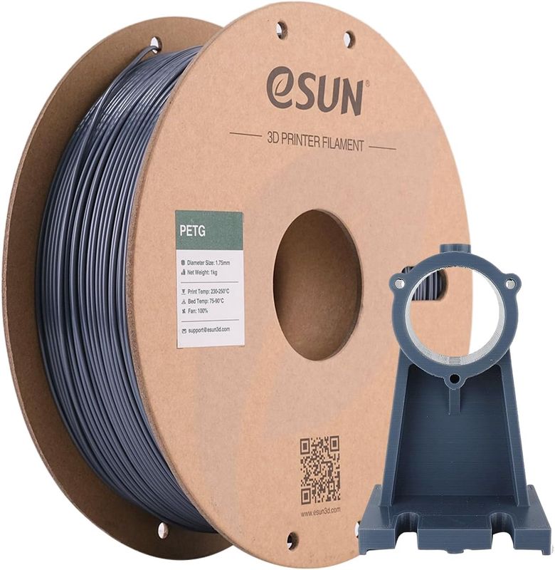 eSUN PETG Filament - 1.75mm Solid Grey