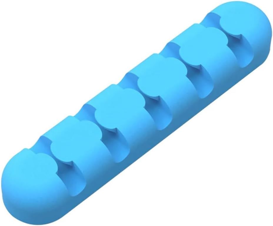 Orico 5 Slot Desktop Cable Management Clip – Blue