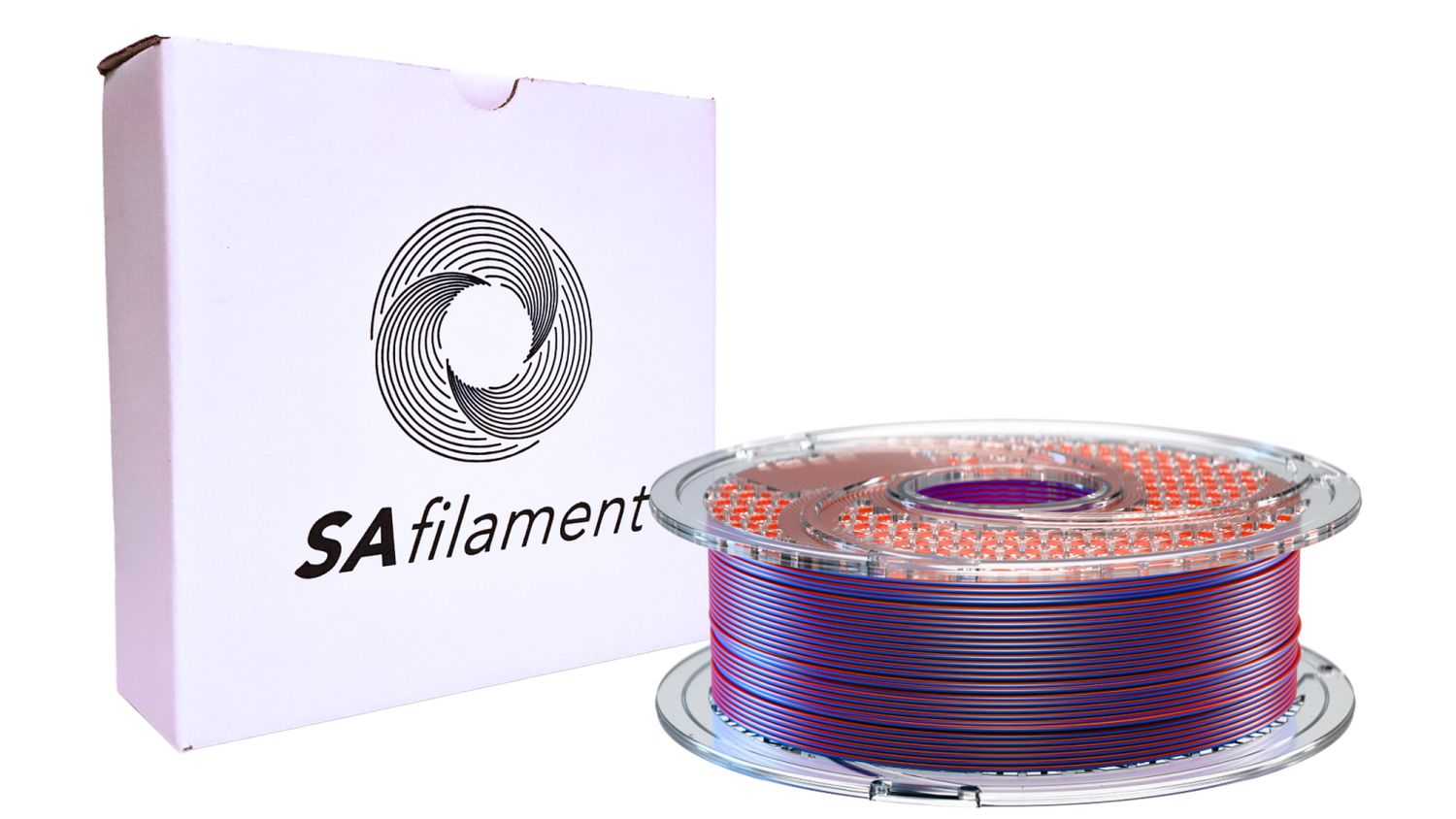 SA Filament Dual Silk PLA 750g (1.75mm) Blue Blood