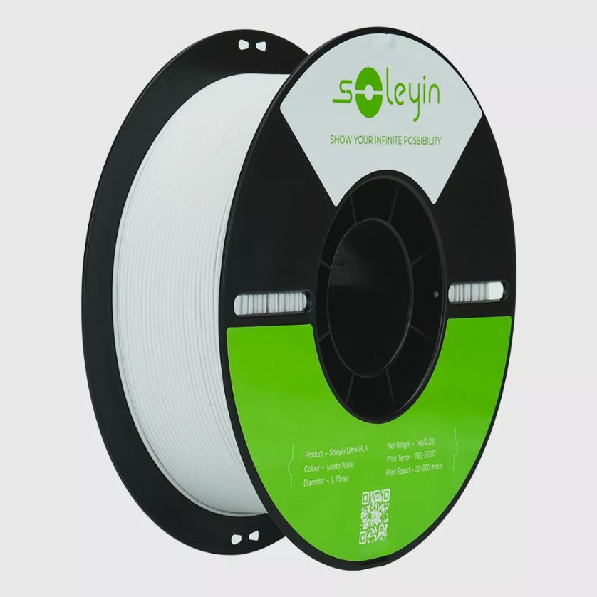 Creality Soleyin Ultra PLA -  Matt White 1Kg