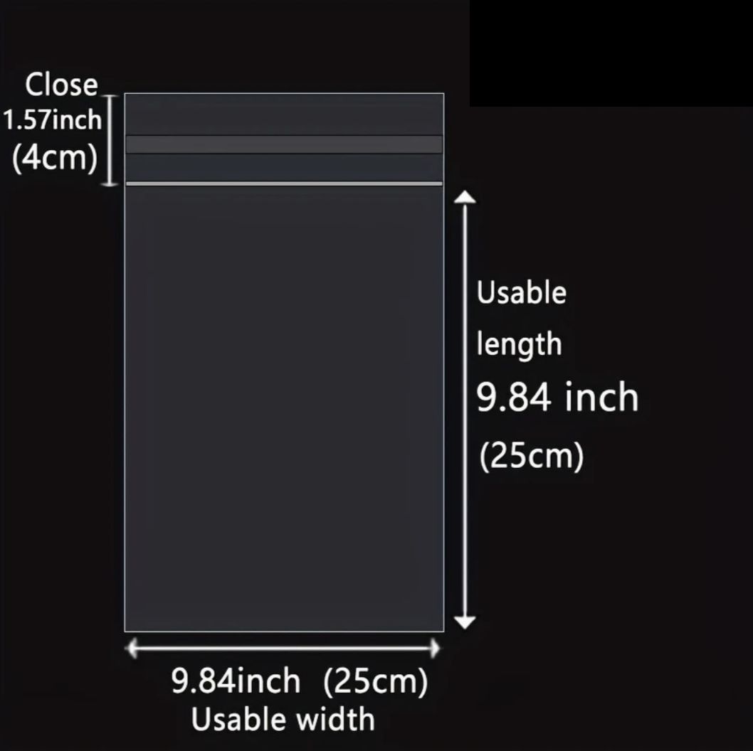Self Seal Bags - 25cm x 30cm - 20 piece
