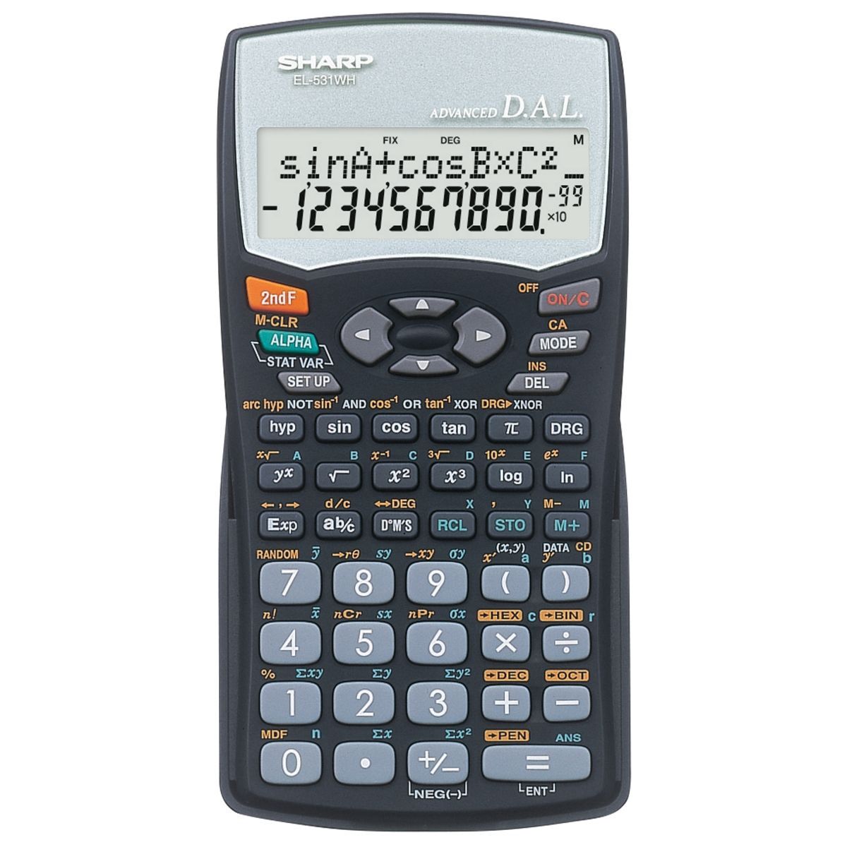 Sharp El531 Wh-bk - Scientific Calculator