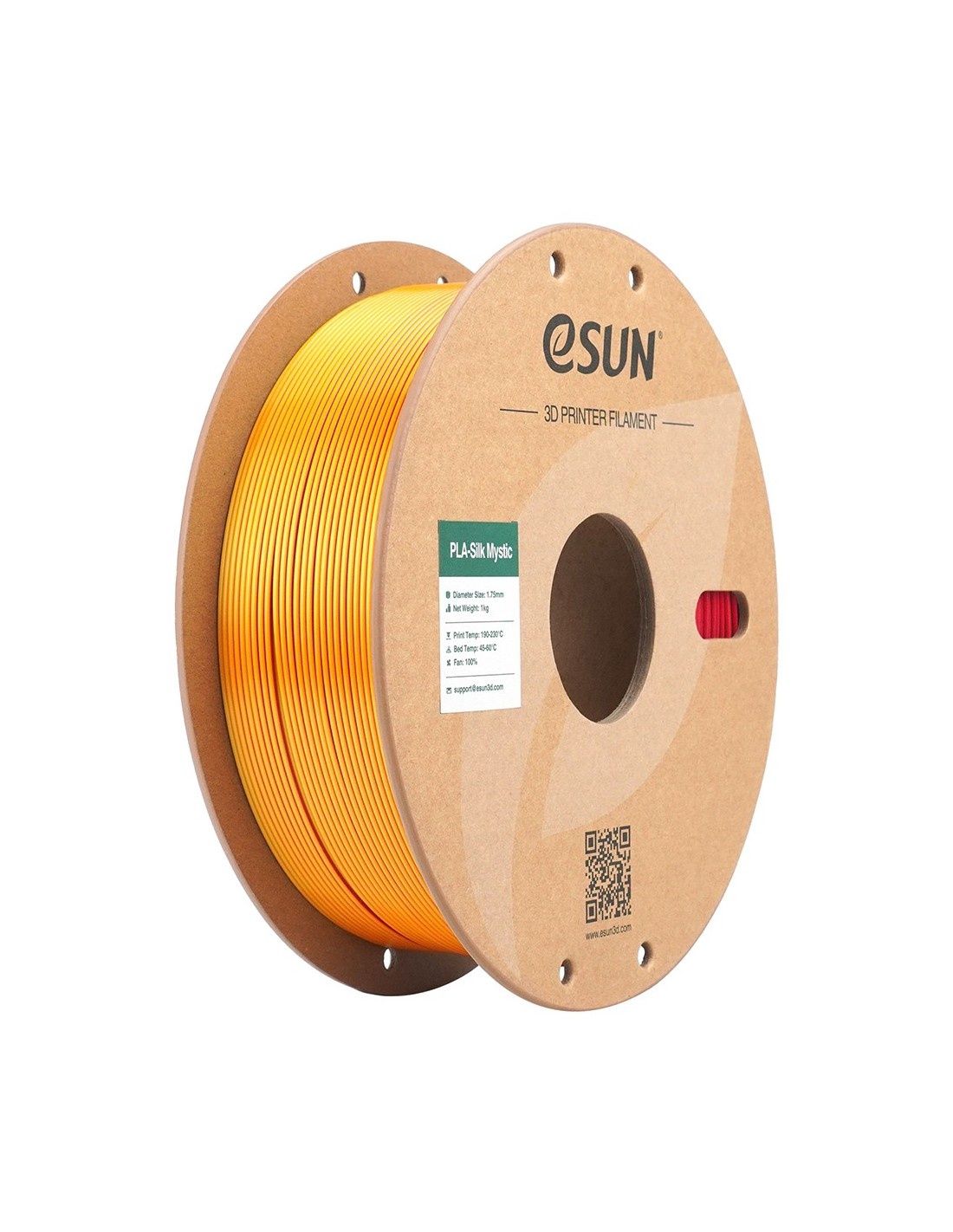 eSun eSilk PLA - 1.75mm - Mystic Red Gold Purple - 1kg