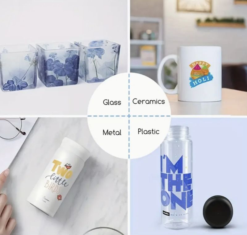 Transparent Water Slide Transfer Paper - Just Colours - 10 Sheets