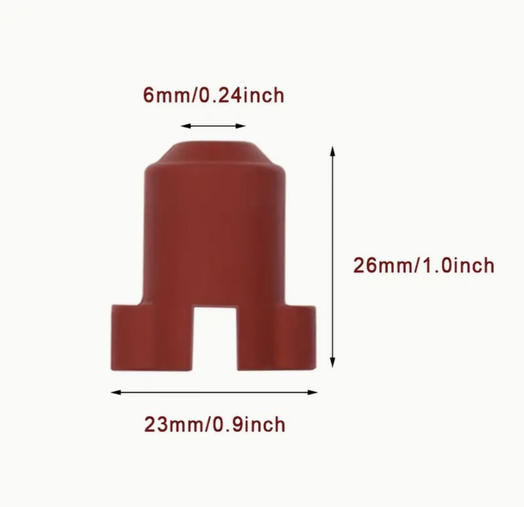 Silicone Nozzle Insulation Sleeves - Double slit / K1